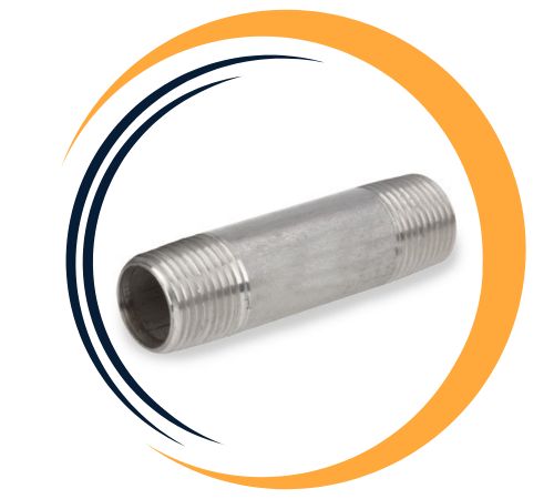 316Ti SS Forged Swage Nipple In india